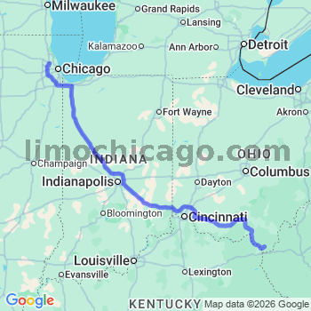 Limousine service to O'Hare airport (ORD)