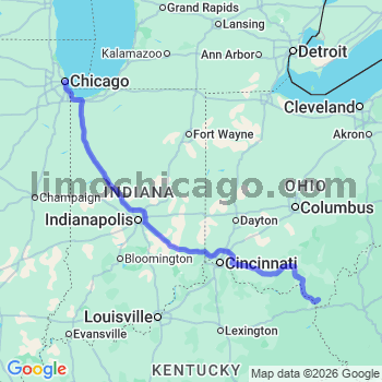 Limousine service to Chicago Loop