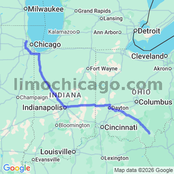 Limousine service to O'Hare airport (ORD)