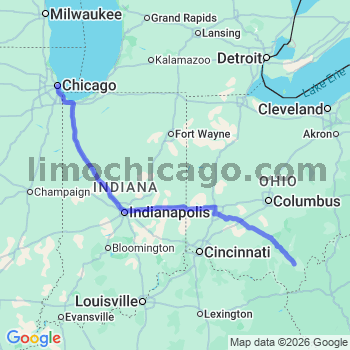 Limousine service to Chicago Loop