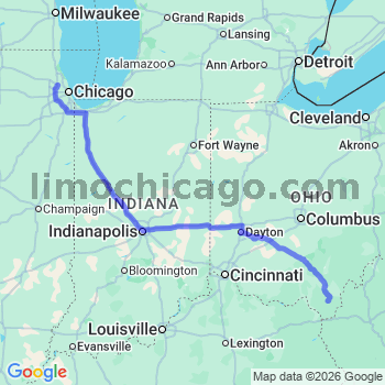 Limousine service to O'Hare airport (ORD)
