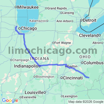 Limousine service to O'Hare airport (ORD)