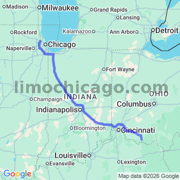 Limousine service to O'Hare airport (ORD)