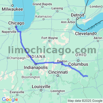 Limousine service to Chicago Loop