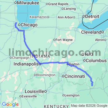 Limousine service to O'Hare airport (ORD)