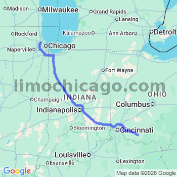 Limousine service to O'Hare airport (ORD)