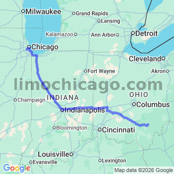 Limousine service to Midway airport (MDW)