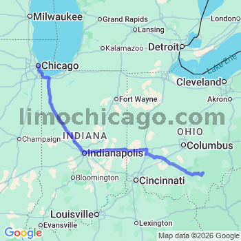 Limousine service to Chicago Loop