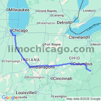 Limousine service to Chicago Loop