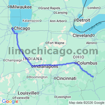 Limousine service to Chicago Loop