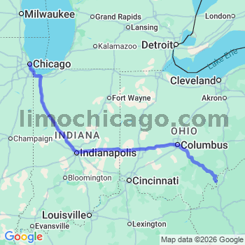 Limousine service to Chicago Loop