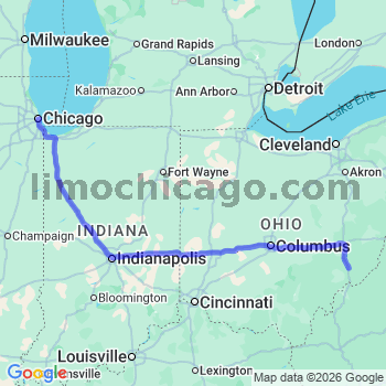 Limousine service to Chicago Loop