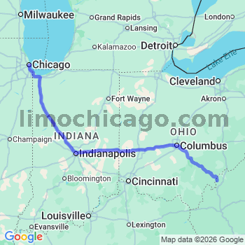 Limousine service to Chicago Loop