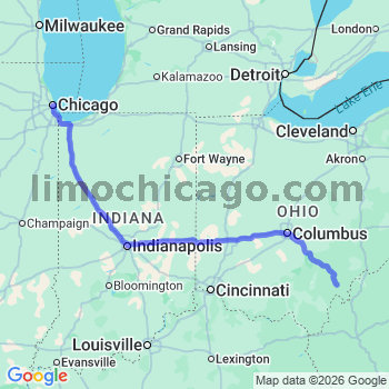 Limousine service to Chicago Loop