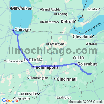 Limousine service to Chicago Loop