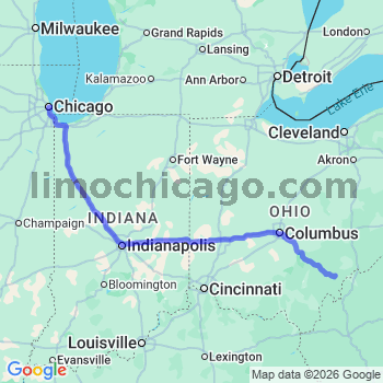Limousine service to Chicago Loop