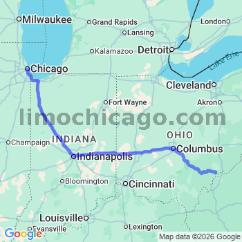 Limousine service to Chicago Loop