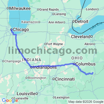 Limousine service to Chicago Loop