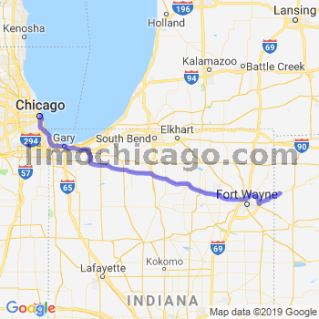 Limousine service to Chicago Loop