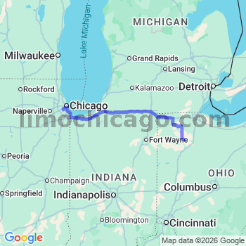 Limousine service to Midway airport (MDW)