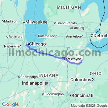 Limousine service to Midway airport (MDW)