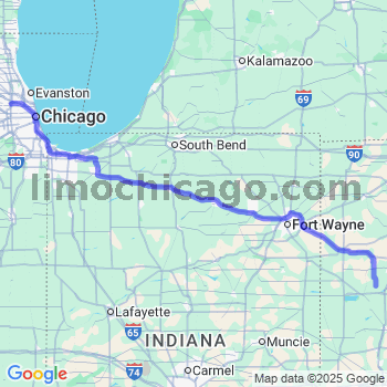 Limousine service to O'Hare airport (ORD)
