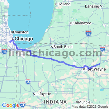 Limousine service to Midway airport (MDW)