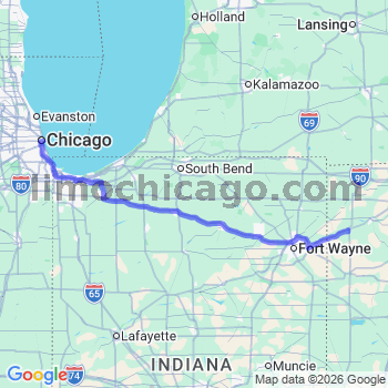 Limousine service to Chicago Loop