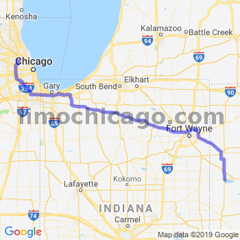 Limousine service to O'Hare airport (ORD)