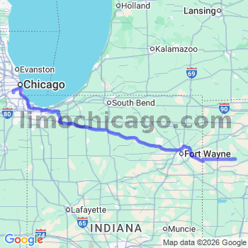 Limousine service to Midway airport (MDW)