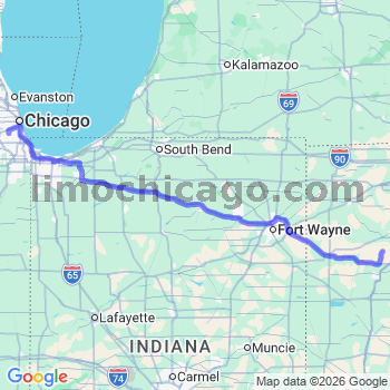 Limousine service to Midway airport (MDW)