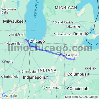 Limousine service to O'Hare airport (ORD)