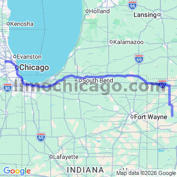 Limousine service to O'Hare airport (ORD)