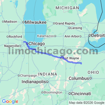 Limousine service to O'Hare airport (ORD)