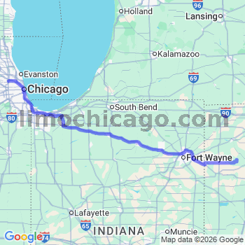 Limousine service to O'Hare airport (ORD)