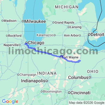 Limousine service to Midway airport (MDW)