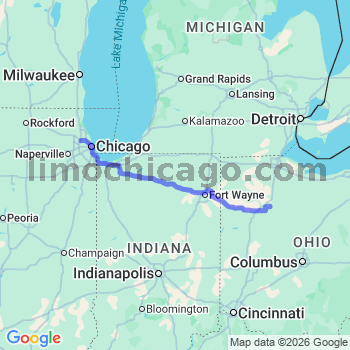 Limousine service to O'Hare airport (ORD)