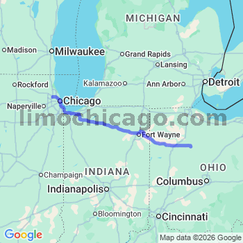Limousine service to O'Hare airport (ORD)
