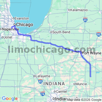 Limousine service to Midway airport (MDW)