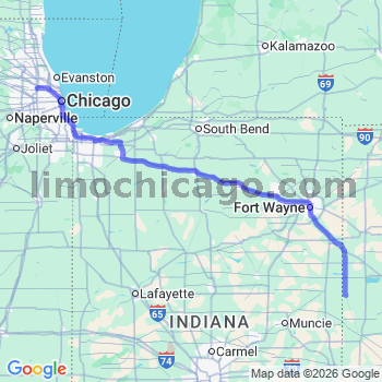 Limousine service to O'Hare airport (ORD)