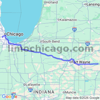 Limousine service to Midway airport (MDW)