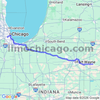 Limousine service to Midway airport (MDW)