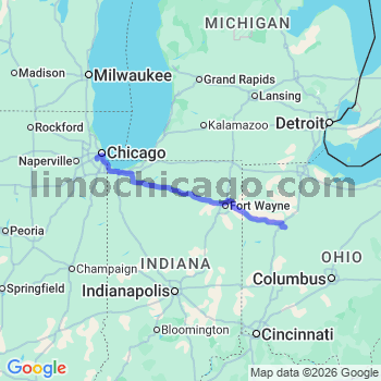 Limousine service to Midway airport (MDW)