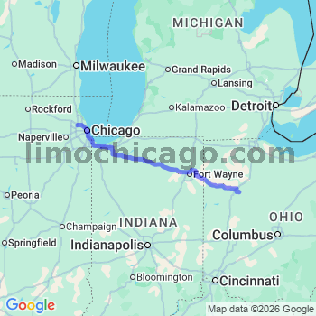Limousine service to O'Hare airport (ORD)