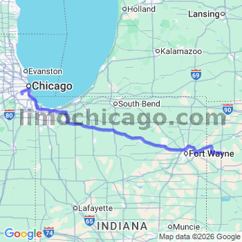Limousine service to Midway airport (MDW)