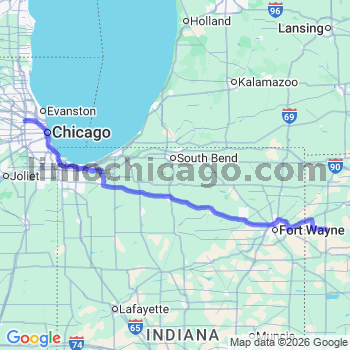 Limousine service to O'Hare airport (ORD)