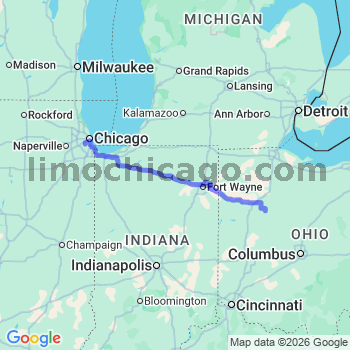 Limousine service to Midway airport (MDW)