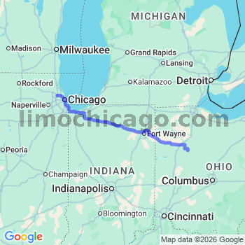 Limousine service to O'Hare airport (ORD)