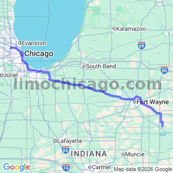Limousine service to O'Hare airport (ORD)