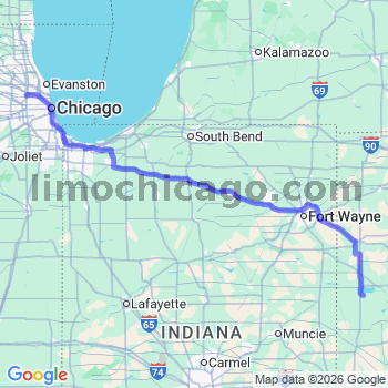 Limousine service to O'Hare airport (ORD)